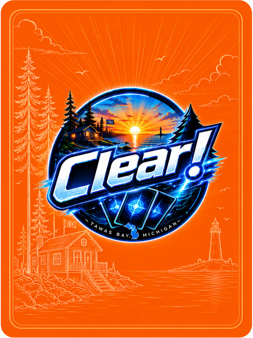 Clear! Orange deck